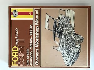 Image du vendeur pour Ford 1600 and 2000 Capri II 1974-82 Owner's Workshop Manual mis en vente par Repton and Clover