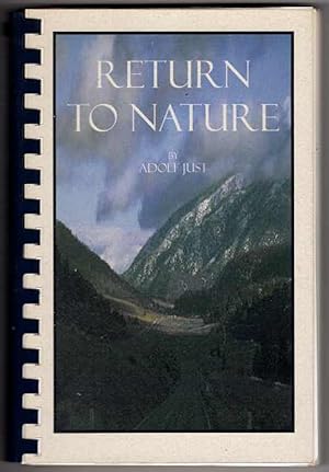 Bild des Verkufers fr Return To Nature zum Verkauf von Recycled Books & Music