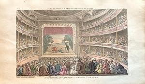 Dr. Syntax at Covent Garden Theatre. [From: The Tour of Doctor Syntax In Search of the Picturesqu...