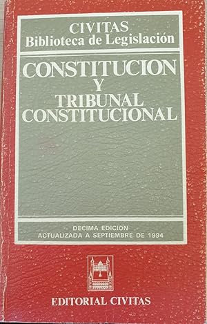 CONSTITUCION Y TRIBUNAL CONSTITUCIONAL.