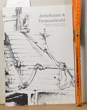 Zettelbaum & Trommelstuhl - Studierende der Fachhochschule Münster zeichnen im Textilmuseum in Bo...