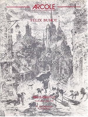 Bild des Verkufers fr Flix Buhot. 94 estampes en provenance de la famille. Catalogue de la vente Paris-Drouot, vendredi 20 mai 1988 zum Verkauf von Graphem. Kunst- und Buchantiquariat