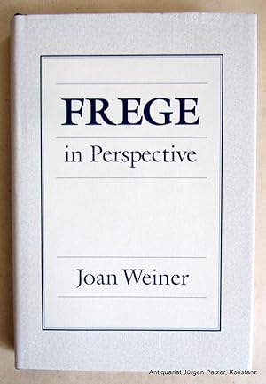 Bild des Verkufers fr Frege in Perspective. Ithaca, Cornell University Press, 1990. XV S., 2 Bl., 307 S. Or.-Lwd. mit Schutzumschlag. (ISBN 0801421152). zum Verkauf von Jrgen Patzer