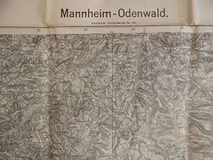 Einheitsblatt Nr. 131: Mannheim - Odenwald