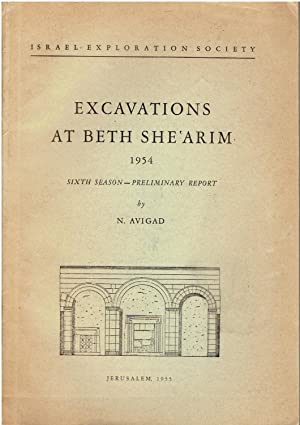 Immagine del venditore per Excavations at Beth She'arim (Volume 5, No. 4) venduto da Manian Enterprises