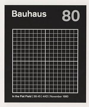 Bauhaus Of Bela Lugosi's Dead In The Flat Field LP Record Postcard
