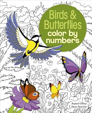 Seller image for Birds & Butterflies Color by Numbers for sale by GreatBookPricesUK