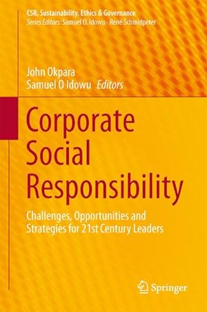 Seller image for Corporate Social Responsibility for sale by BuchWeltWeit Ludwig Meier e.K.