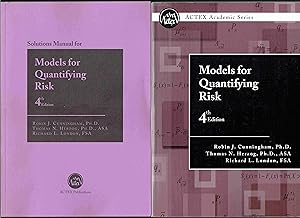 Bild des Verkufers fr Models for Quantifying Risk zum Verkauf von Hyde Brothers, Booksellers