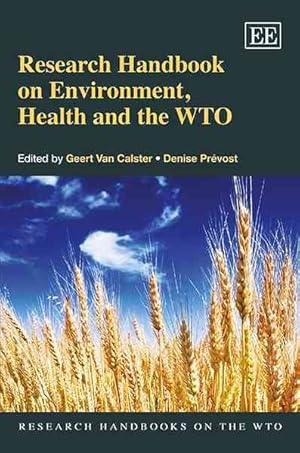 Seller image for Research Handbook on Environment, Health and the WTO for sale by GreatBookPricesUK