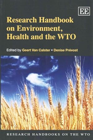 Seller image for Research Handbook on Environment, Health and the WTO for sale by GreatBookPricesUK