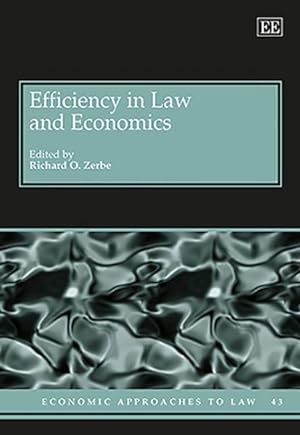 Imagen del vendedor de Efficiency in Law and Economics a la venta por GreatBookPricesUK