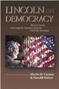 Imagen del vendedor de Lincoln on Democracy a la venta por GreatBookPricesUK