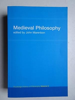 Bild des Verkufers fr Medieval philosophy. Routledge History of Philosophy, Volume 3. zum Verkauf von Antiquariaat De Boekenbeurs