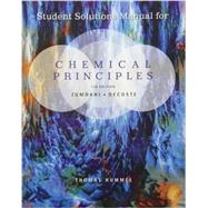 Seller image for Student Solutions Manual for Zumdahl/DeCoste's Chemical Principles, 7th for sale by eCampus