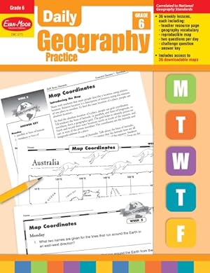 Imagen del vendedor de Daily Geography Practice, Grade 6 a la venta por GreatBookPrices