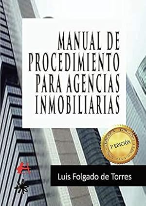 Imagen del vendedor de Manual de procedimiento para agencias inmobiliarias a la venta por WeBuyBooks