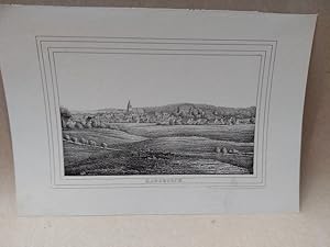 Bild des Verkufers fr Gadebusch. Feder-Lithographie aus Lisch, Meklenburg in Bildern. zum Verkauf von NORDDEUTSCHES ANTIQUARIAT