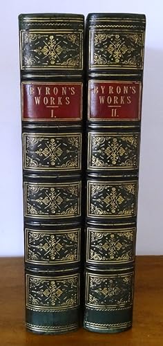 THE WORKS OF LORD BYRON: WITH A LIFE AND ILLUSTRATIVE NOTES [two volumes]