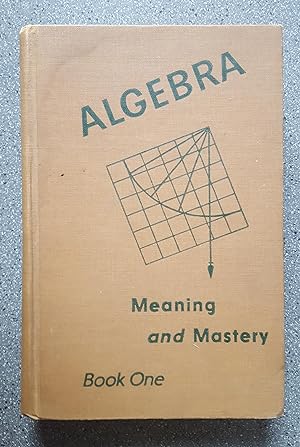 Algebra: Meaning and Mastery (Book One)