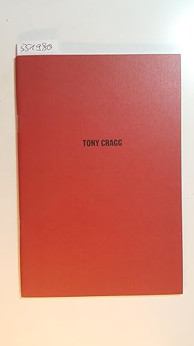 Seller image for Tony Cragg for sale by Gebrauchtbcherlogistik  H.J. Lauterbach