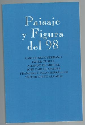 Bild des Verkufers fr PAISAJE Y FIGURA DEL 98. Ciclo de conferencias zum Verkauf von Librera Dilogo