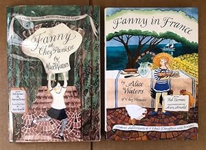 Seller image for Fanny in France & Fanny at Chez Panisse (2 books both signed) for sale by The Groaning Board