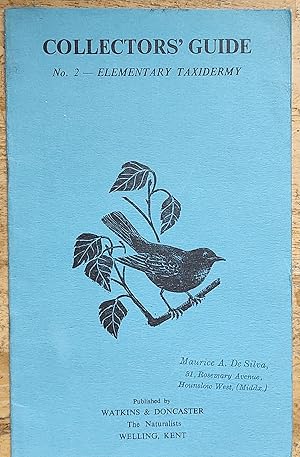 Image du vendeur pour Elementary Taxidermy Collectors' Guide No 2 mis en vente par Shore Books