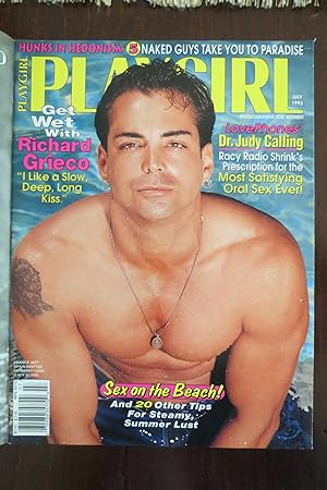 PLAYGIRL MAGAZINE JULY 1995 (RICHARD GRIECO)
