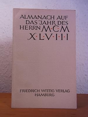 Bild des Verkufers fr Almanach auf das Jahr des Herrn 1948 zum Verkauf von Antiquariat Weber