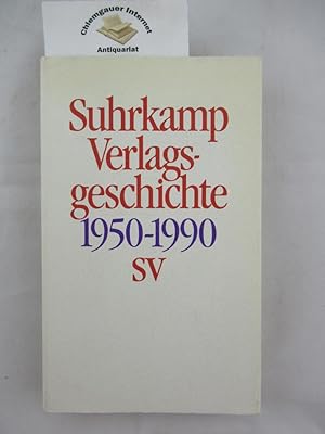 Geschichte des Suhrkamp-Verlages : 1. Juli 1950 bis 30. Juni 1990