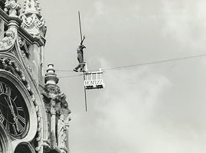 France Lille? Photographic Study Tightrope walker Old Deplechin Photo 1970 #3