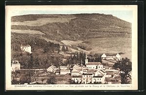 Carte postale Sommant, Vue générale sur le Bourg et le Chateau de Vareilles