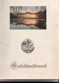 Gedichtswettbewerb des Schulvereis   Carolinium   e. V. Neustrelitz 50 der schönsten Gedichte, Li...