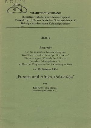 Europa und Afrika, 1884-1984