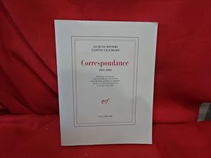 Seller image for Correspondance 1911-1924. for sale by alphabets