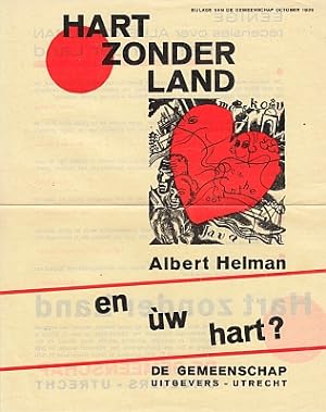 Hart zonder land - Albert Helman. En ùw hart? (Bijlage van De Gemeenschap October 1929).