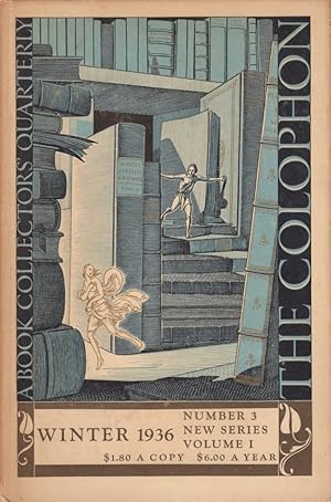 Seller image for The Colophon new series A Quarterly for Bookmen. Winter 1936 Volume I Number 3 for sale by Americana Books, ABAA