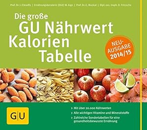 Seller image for Die groe GU Nhrwert-Kalorien-Tabelle 2014/15 for sale by Antiquariat Buchhandel Daniel Viertel