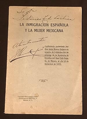 La Inmigración Española Y La Mujer Mexicana