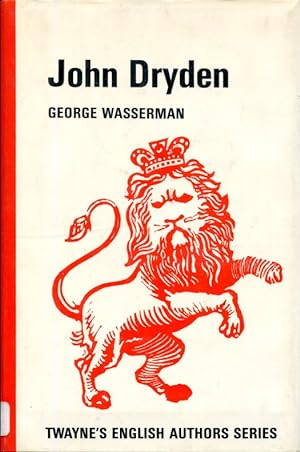 Immagine del venditore per John Dryden. TEAS #14. Twayne's English Authors Series #14: venduto da MyLibraryMarket