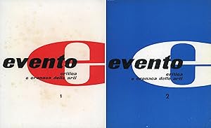 Imagen del vendedor de Evento. 1957 - Num.1 e 2 a la venta por Studio Bibliografico Marini