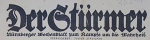 Seller image for Der Strmer. Deutsches Wochenblatt zum Kampfe um die Wahrheit. Herausgeber: Julius Streicher. Nr. 4 Januar 1930, 8. Jahr 1930 * N a t i o n a l s o z i a l i s t i s c h e r D e utsche Studentenbund Hochschulgruppe Nrnberg / Adolf Hitler in H e r s b r u c k / N.S.D.A.P. - Ortsgruppe M e m m i n g e n Bitte beachten Sie Nr. 9 unserer AGB ( 86 und 130 StGB, Jugendschutzgesetz)! Diese Zeitschrift wird von uns nur zur staatsbrgerlichen Aufklrung und zur Abwehr verfassungswidriger Bestrebungen angeboten (86 StGB) for sale by Galerie fr gegenstndliche Kunst