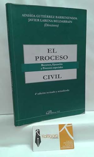 Imagen del vendedor de EL PROCESO CIVIL. RECURSOS, EJECUCIN Y PROCESOS ESPECIALES a la venta por Librera Kattigara