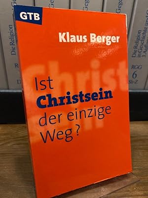 Bild des Verkufers fr Ist Christsein der einzige Weg? zum Verkauf von Altstadt-Antiquariat Nowicki-Hecht UG