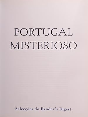 PORTUGAL MISTERIOSO.
