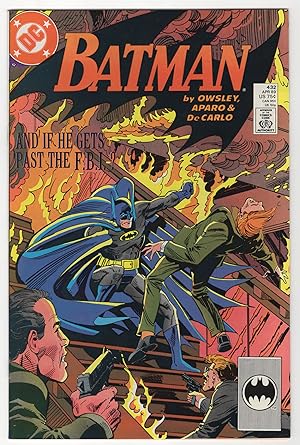 Bild des Verkufers fr Batman #432 zum Verkauf von Parigi Books, Vintage and Rare