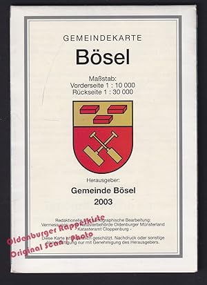 Gemeindekarte Bösel 2003 - Gemeinde Bösel (Hrsg)