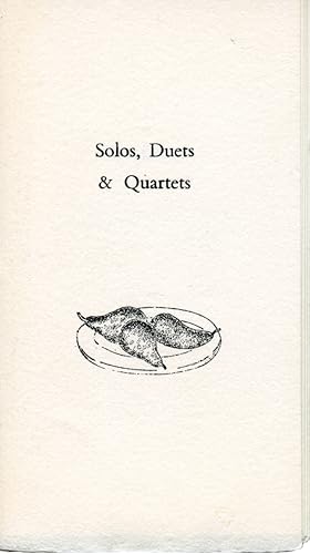 Solos, Duets & Quartets