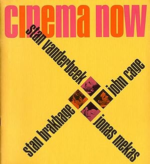 Seller image for Cinema Now: Stan Brakhage, John Cage, Jonas Mekas, Stan Vanderbeek for sale by Granary Books